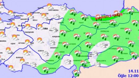 8 ile kuvvetli yağış uyarısı