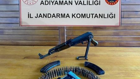 Adıyaman İl Jandarma’dan silah operasyonu
