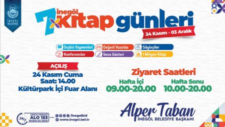 Bursa İnegöl 7. Kitap Günleri’ne hazırlanıyor