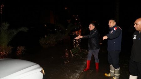 Hatay’dan taşkınlara hızlı müdahale