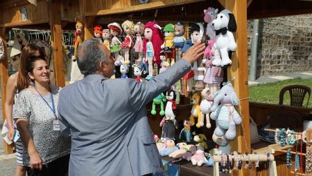 Kayseri Talas’ta maharetli eller misafirlerini bekliyor