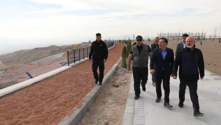 Kayseri Valisi’nden Erkilet Millet Bahçesi’ne övgü