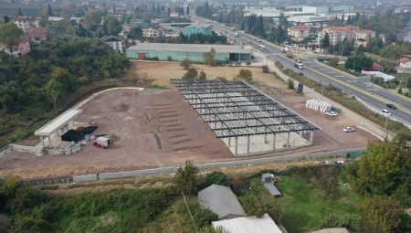 Kocaeli Karamürsel terminal binası ilerliyor