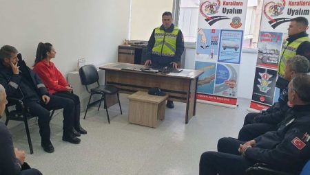 Edirne’de Jandarma’dan Zabıta’ya eğitim