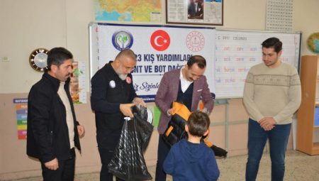 Erzurum İspir’de 146 çocuğun gönüllerini ısıttılar