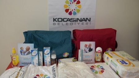 Kayseri Kocasinan’dan ‘hoş geldin bebek’ hediyesi