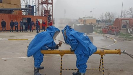 Kocaeli İtfaiyesi’nden KBRN eğitimi