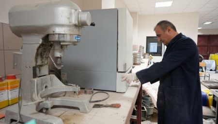 Körfez dip çamurundan tuğla ve balata