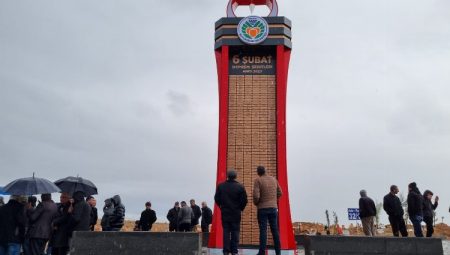 Malatya’da deprem şehitlerinin ismi bu anıtta yaşatılacak