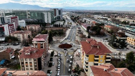 Malatya’da tamamlanan bağlantı yoluna Başkan Gürkan’dan inceleme