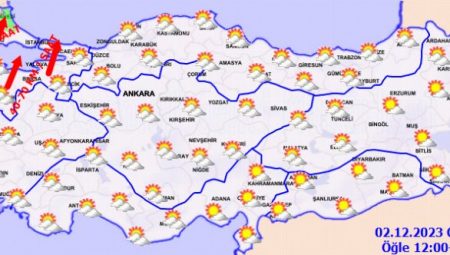 Marmara’ya fırtına uyarısı