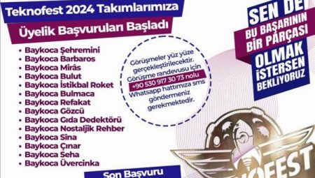 Baykoca ekibini büyütüyor… Başvurular ay sonuna kadar sürüyor