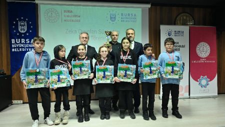 Bursa’da Zeka Oyunları’na coşkulu final