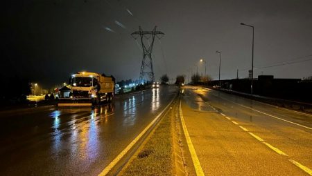 Kocaeli’de ekipler kar teyakkuzunda