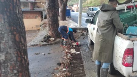 Manisa’da MASKİ’den yağış mesaisi