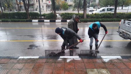 Manisa’da MASKİ’den yağış mesaisine devam