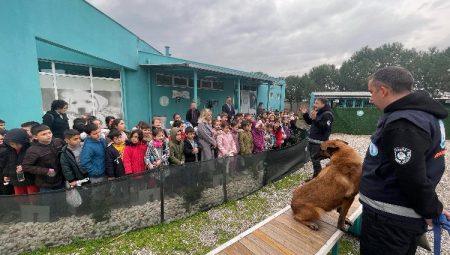 Manisa’da ilkokul öğrencilerine afet farkındalık