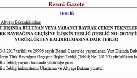 Teknelerdeki Türk Bayrağı’na ilişkin karar