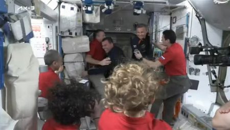Türk astronot Gezeravcı’nın da olduğu Axiom-3 ekibi istasyonda