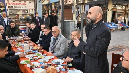 Başkan Ergün kuyumcularla buluştu