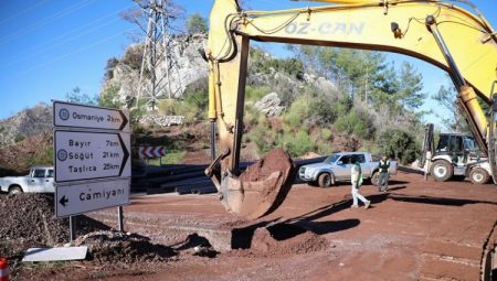 Bozburun içme suyu hattında 10 kilometre daha tamamlandı