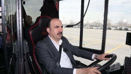 Konya’nın ulaşım filosuna 53 çevreci otobüs