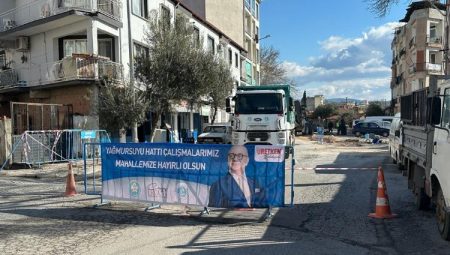 Manisa Akhisar’da yağışlara karşı önlem