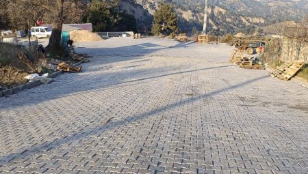 Manisa Karaağaç Mahallesi’nde üst yapı çalışması