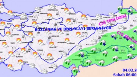 Meteoroloji’den buzlanma ve don uyarısı