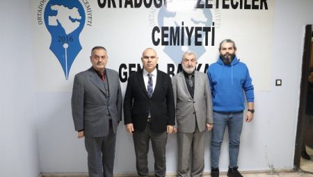 Vali Koç’tan Ortadoğu Gazeteciler Cemiyeti’ne ziyaret