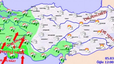 Akdeniz’e kuvvetli yağış ve sel uyarısı