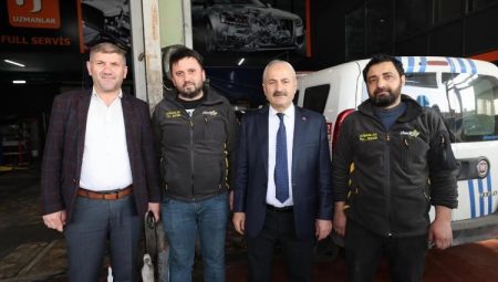 Başkan Adayı Büyükgöz küçük sanayi esnafını ziyaret etti