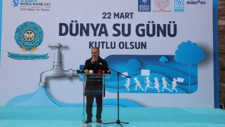 Bursa’da Barış için su yürüyüşü