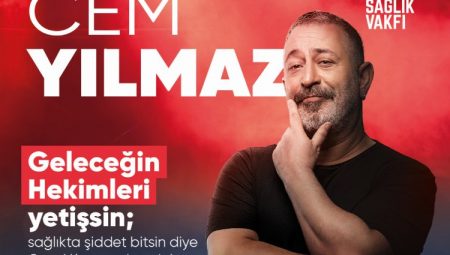 Cem Yılmaz ‘sağlıkta şiddet bitsin’ diye sahneye çıkacak
