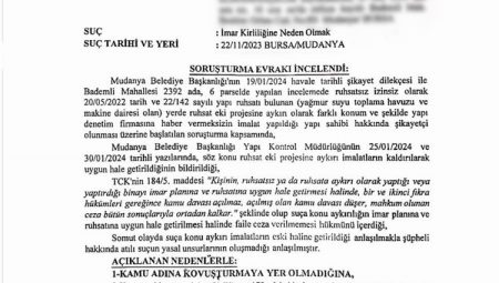 Deniz Dalgıç’tan ‘kaçak yapı’ iddialarına belgeli açıklama