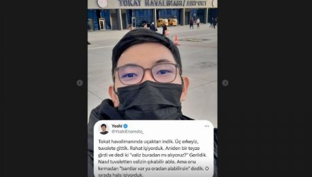 Japon Youtuber Enomoto Tokat anısını paylaştı