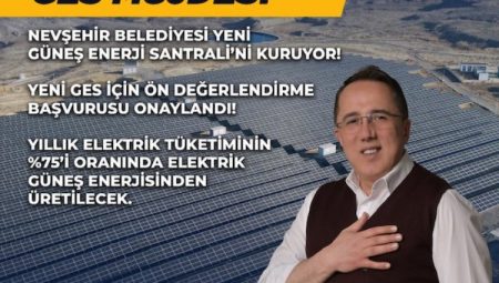 Nevşehir’e yeni GES projesi