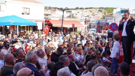 Ayvalık'ta Balıkesir'i karşılama 'Akın'ı!