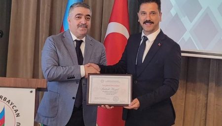 Azerbaycan Cumhuriyeti Diaspora Bakanlığı’ndan Başkan Hoşgül’e teşekkür