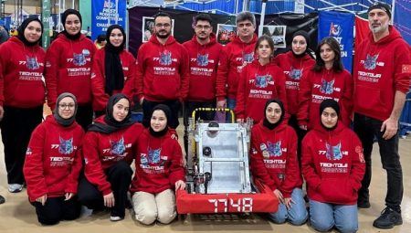 Türk robot takımına ABD ödülü
