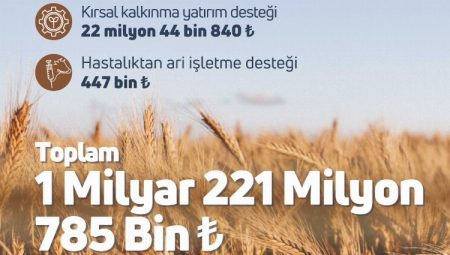 1,2 milyar TL’lik tarımsal destek hesaplarda