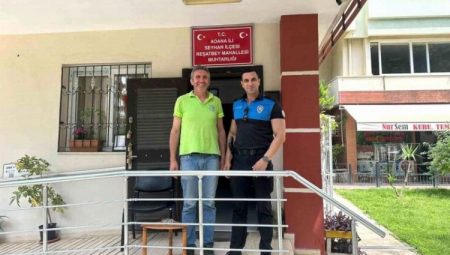 Adana’da polis ekipleri mahalle muhtarları ile istişarede bulundu