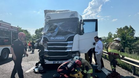 Düzce Anadolu Otoyolu’nda trafik kazası: 5 yaralı