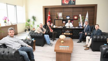 Eğitim İş Keşan Temsilciliği’nden Mehmet Özcan’a ziyaret