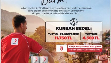 Kızılay Bursa’da kampanya detaylarını açıkladı