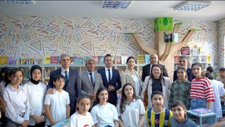 TSKB, 6. kütüphanesini Siverek'e açtı