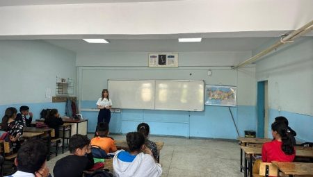 Yanıkkaya Ortaokulunda meslek tanıtım günleri