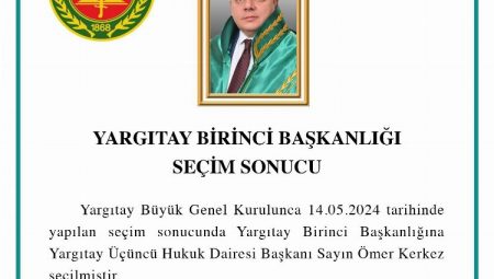 Yargıtay’ın yeni başkanı belli oldu