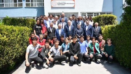 Başkan Büyükkılıç’a Pazarören Fen Lisesi’nden duygulandıran sürpriz