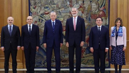 Cumhurbaşkanı Erdoğan, İspanya Kralı 6. Felipe ile görüştü
